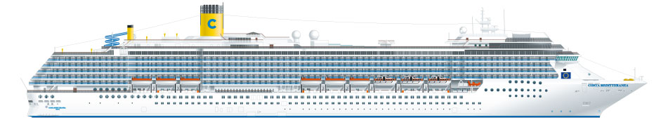 CRUCEROS COSTA MEDITERRANEA COSTA CRUCEROS